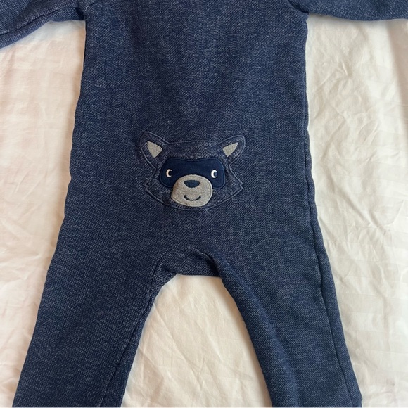 Carter’s Cozy Hooded One-Piece, Size 12 Months - Picture 5 of 6